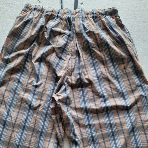 Cremieux 100% Cotton Man's XL Sleepwear Loungewear PJ Pants Orange Plaid AS IS. - Picture 14 of 14